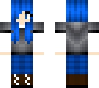 blue girl