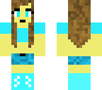 blue girl