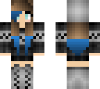 blue highlights