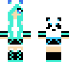 blue pandagirl