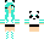 blue pandagirl