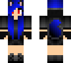 blue wolf girl