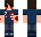 blue zombie boy