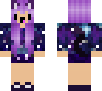 cat galaxy girl