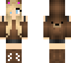cute bear cub hoodie girl edited