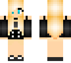 cute blonde gothic