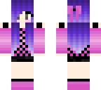 cute girl - pink and black