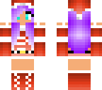 girl in santa costume