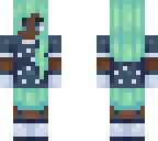 gorgeously hot and beautiful minecraft girl skin