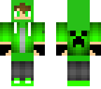 hooded green teen