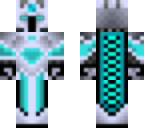 mineplex light blue knight