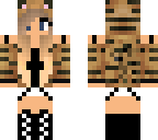 modern tiger girl