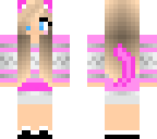 pink cat girl