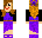purple dress