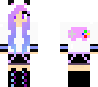 purple gamer girl
