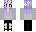 purple haired girl for cutiequeen