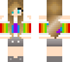 rainbow girl