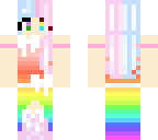 rainbow girl