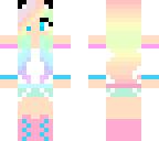 rainbow girl