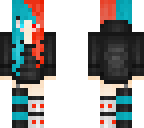 red and blue