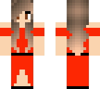 red prom dress