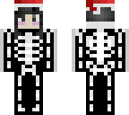 skeleton santa