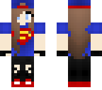 superman t-shirt girl