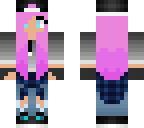 tomboy with pink hair