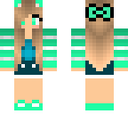 turquoise girl