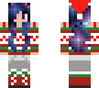 xmas galaxy girl