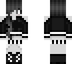 black and white only
