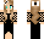 black dress girl