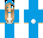 blue dressed panda 