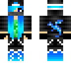 blue girl