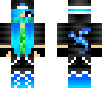 blue girl