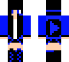 blue girl