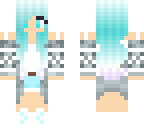 blue hair