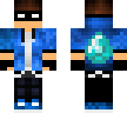blue herobrine