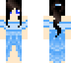blue lace dress
