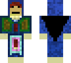 blue man