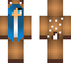 blue reindeer