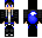 blue wolf  boy