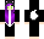cat onesie purple