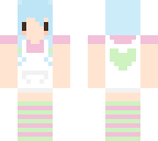 chibi jumpsuit girl