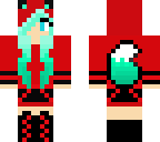 christmas wolf girl
