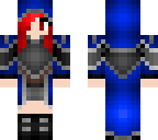 cloaked girl