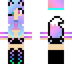 cool wolf  girl