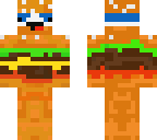 derp mask hamburger