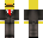 duck with a mustache