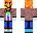 festive rainbow man